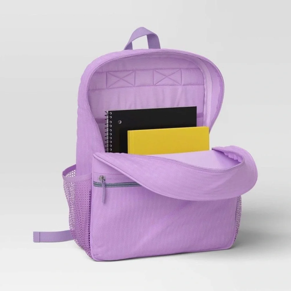 Dealworthy 23L Backpack - Purple Water Repellent; Fits 16